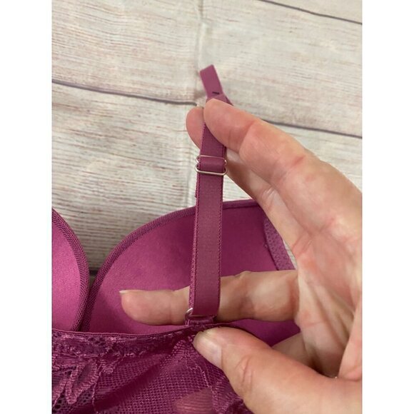 NWT French Affair Women's Sheer Front Closure Cami - Small - Picture 9 of 13